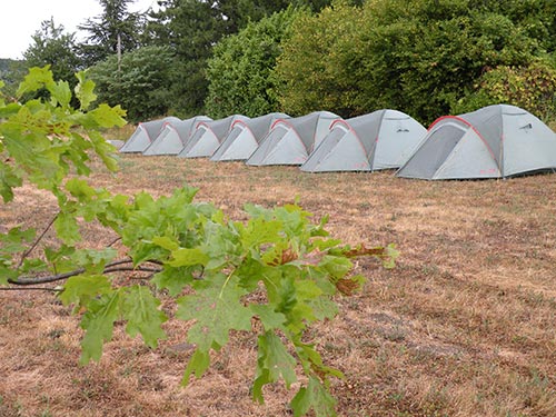 Camping tentes